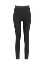 Load image into Gallery viewer, Vittoria Leggings в черно - дамски клин с висока талия и лого DENIZZIA, предна част