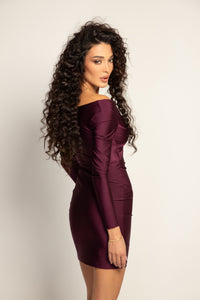 Megan Off Shoulder Mini Dress