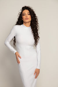 Alaia Midi Knit Dress